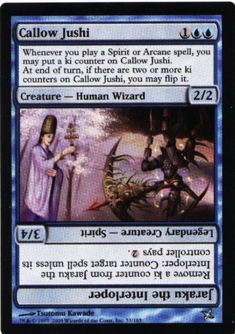 Callow Jushi (Betrayers of Kamigawa) Light Play