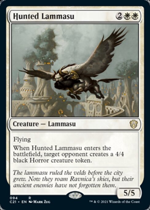Hunted Lammasu (Commander 2021 Strixhaven) Light Play