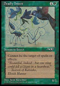 Deadly Insect (Bird) (Alliances) Light Play