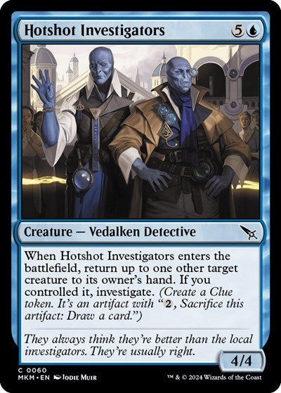 Hotshot Investigators (Murders at Karlov Manor) Light Play Foil