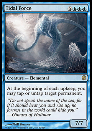 Tidal Force (Commander 2013 Edition) Light Play