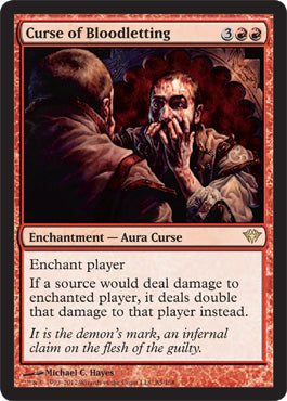 Curse of Bloodletting (Dark Ascension) Medium Play