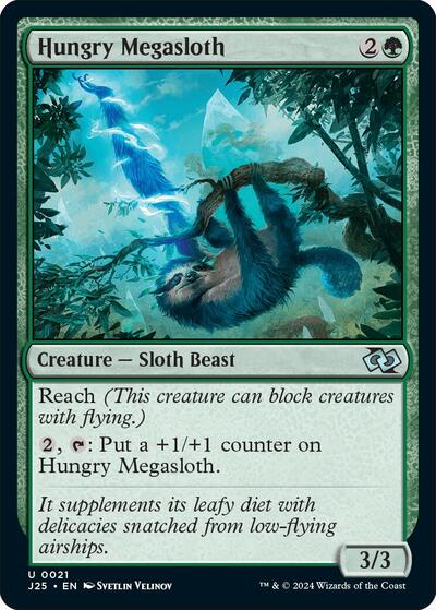 Hungry Megasloth (Foundations Jumpstart) Light Play
