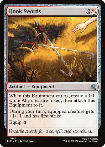 Hook Swords (Avatar: The Last Airbender: Eternal-Legal) Light Play Foil