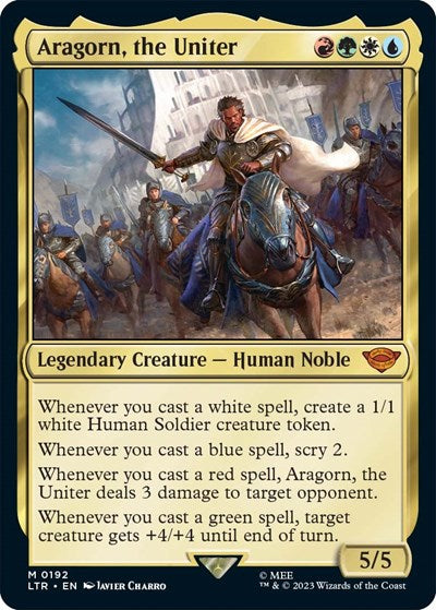Aragorn, the Uniter (Universes Beyond: The Lord of the Rings: Tales of Middle-earth) Light Play