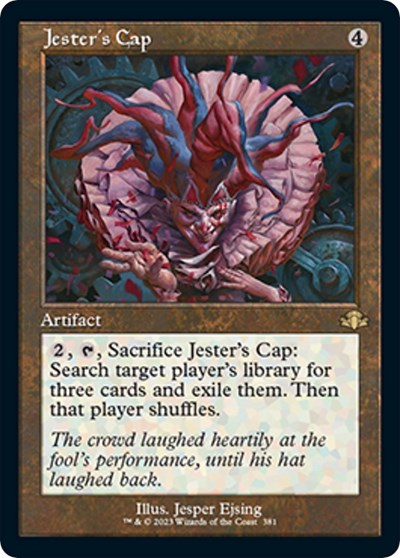 Jester's Cap (Retro Frame) (Dominaria Remastered) Light Play