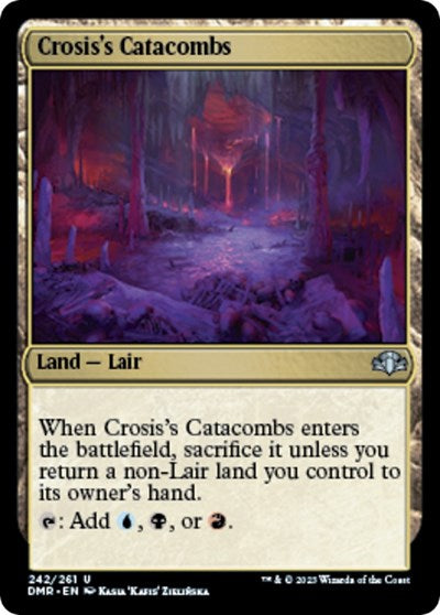 Crosis's Catacombs (Dominaria Remastered) Light Play