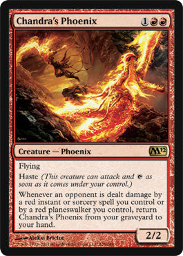 Chandra's Phoenix (Magic 2012 Core Set) Light Play Foil