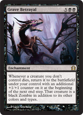 Grave Betrayal (Return to Ravnica) Heavy Play