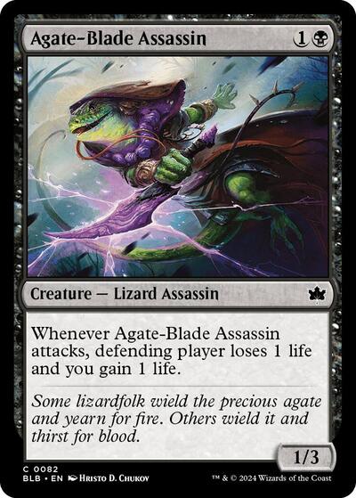 Agate-Blade Assassin (Bloomburrow) Light Play