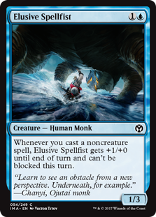 Elusive Spellfist (Iconic Masters) Light Play