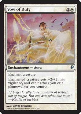 Vow of Duty (Conspiracy) Light Play