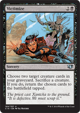 Victimize (Commander 2014 Edition) Light Play