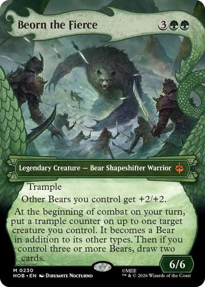 Beorn the Fierce (Showcase) (The Hobbit) Near Mint
