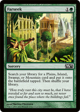 Farseek (Magic 2013 Core Set) Damaged / Poor