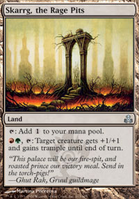 Skarrg, the Rage Pits (Guildpact) Light Play Foil