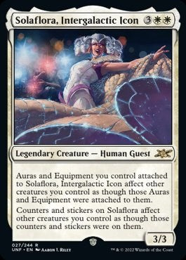 Solaflora, Intergalactic Icon (Unfinity) Light Play