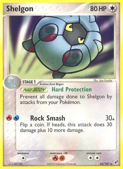 Shelgon (Deoxys) Damaged / Poor