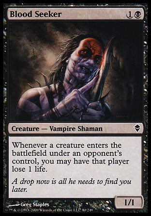 Blood Seeker (Zendikar) Damaged / Poor