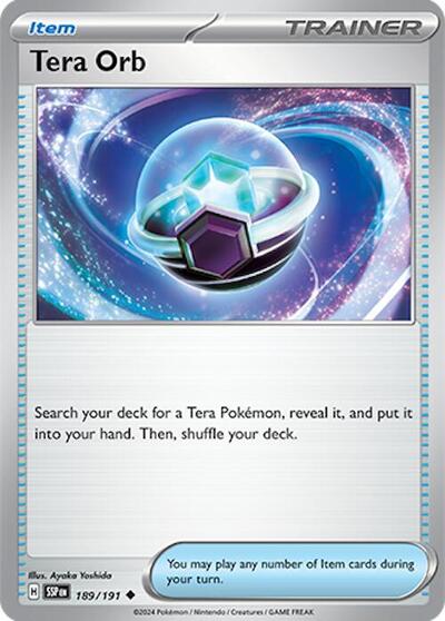 Tera Orb (SV08: Surging Sparks) Light Play Reverse Holofoil