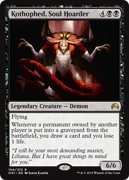 Kothophed, Soul Hoarder (Magic Origins) Damaged / Poor