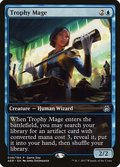 Trophy Mage (Promos: Game Day and Store Championship) Light Play