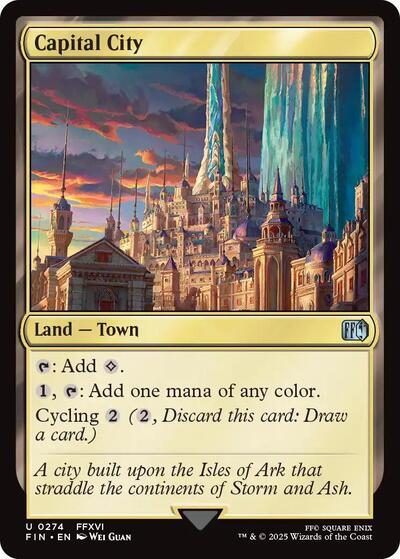 Capital City (Universes Beyond: FINAL FANTASY) Light Play