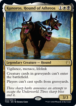 Kunoros, Hound of Athreos (Theros Beyond Death) Light Play