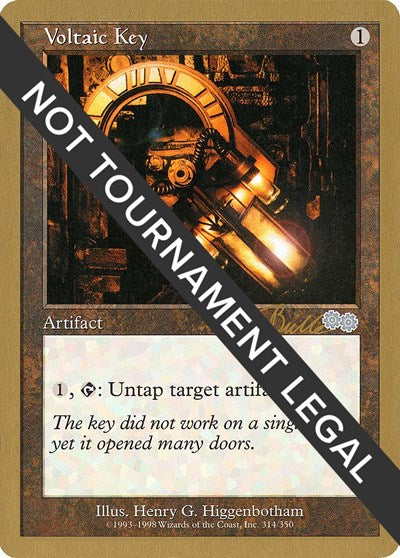 Voltaic Key - 1999 Kai Budde (USG) (World Championship Decks) Medium Play