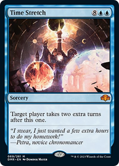 Time Stretch (Dominaria Remastered) Light Play