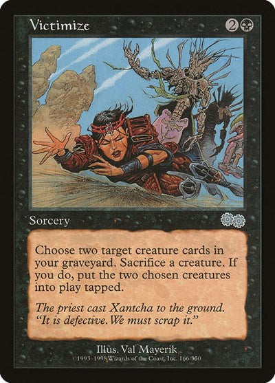 Victimize (Urza's Saga) Medium Play