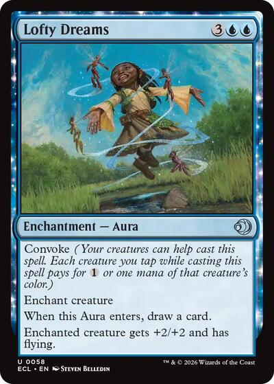Lofty Dreams (Lorwyn Eclipsed) Light Play Foil