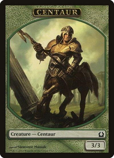 Centaur Token (Return to Ravnica) Light Play