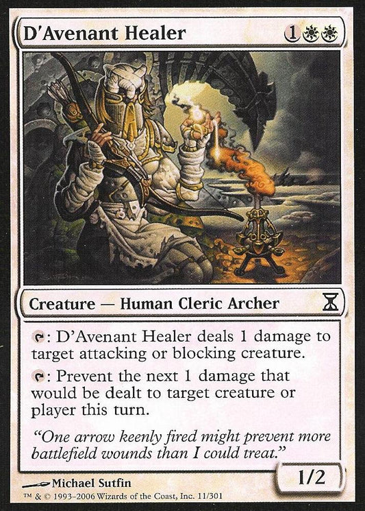 D'Avenant Healer (Time Spiral) Medium Play