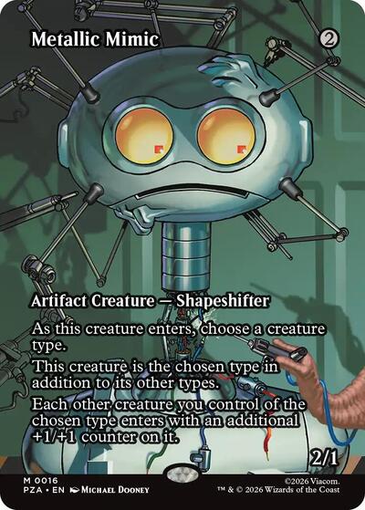 Metallic Mimic (Borderless) (Teenage Mutant Ninja Turtles Eternal-Legal) Light Play