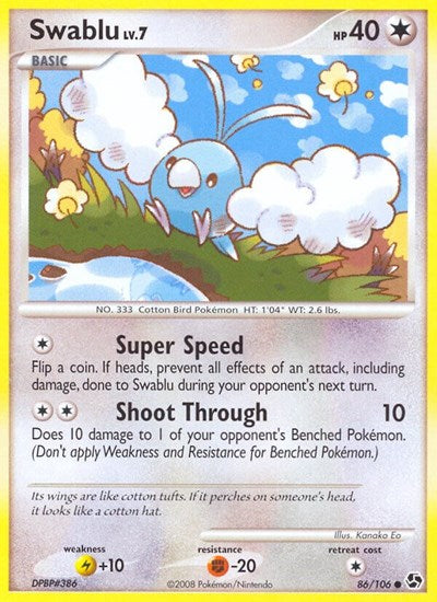 Swablu (Great Encounters) Damaged / Poor