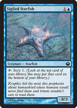Sigiled Starfish (Journey into Nyx) Light Play Foil