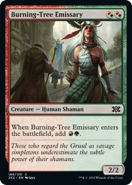 Burning-Tree Emissary (Double Masters 2022) Light Play