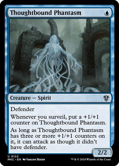 Thoughtbound Phantasm (Commander: Murders at Karlov Manor) Light Play