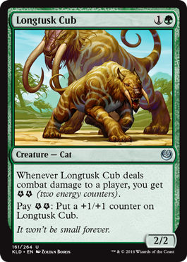 Longtusk Cub (Kaladesh) Light Play