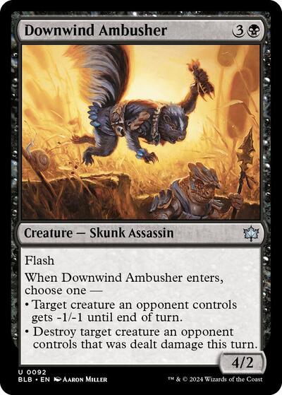 Downwind Ambusher (Bloomburrow) Light Play