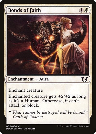 Bonds of Faith (Duel Decks: Blessed vs Cursed) Light Play