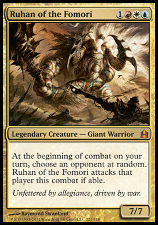 Ruhan of the Fomori (Commander) Light Play