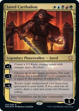 Jared Carthalion (Commander: Dominaria United) Damaged / Poor