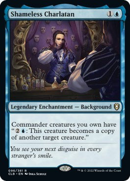 Shameless Charlatan (Commander Legends: Battle for Baldur's Gate) Light Play