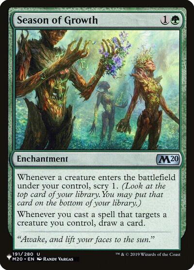Season of Growth (The List) Light Play