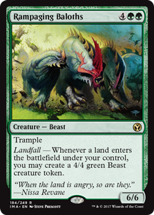 Rampaging Baloths (Iconic Masters) Light Play