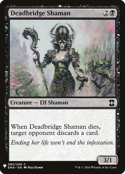 Deadbridge Shaman (Mystery Booster) Light Play