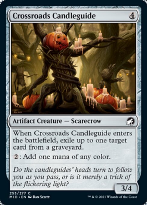 Crossroads Candleguide (Innistrad: Midnight Hunt) Light Play