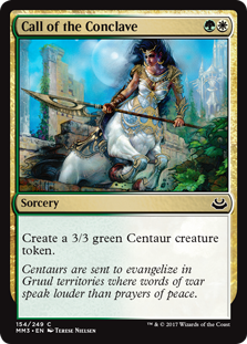 Call of the Conclave (Modern Masters 2017) Light Play